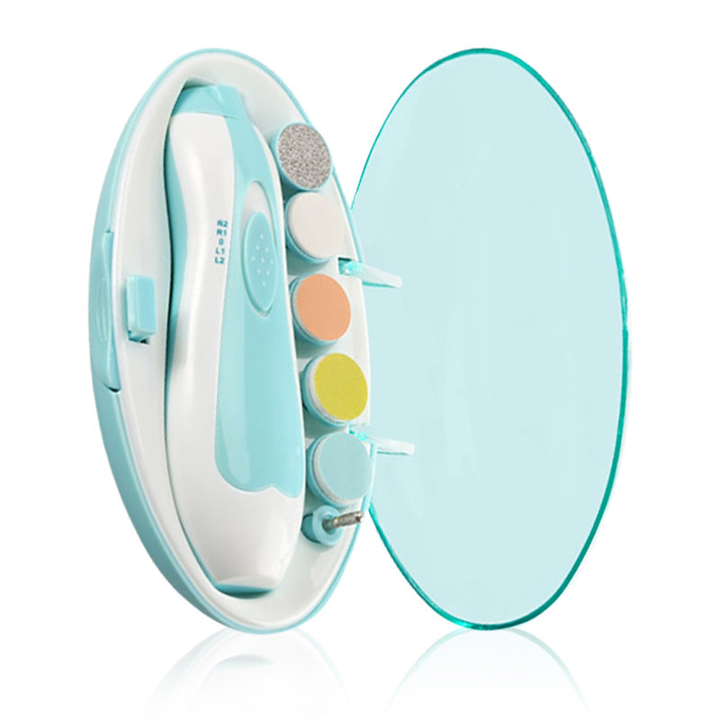VGEBY Coupe-ongles électrique pour bébé Meuleuse à ongles électrique pour  bébé Lime à ongles portable pour bébés à faible