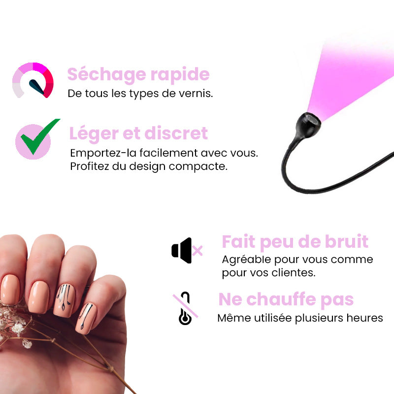 Lampe UV Pour Pose Américaine - Séchage Rapide Ongles – Gleam Paris