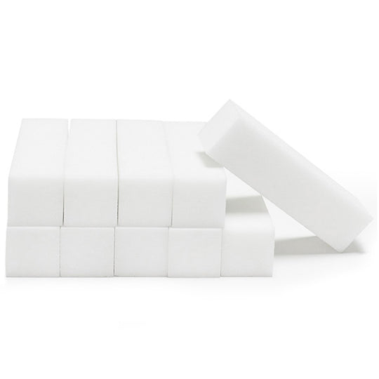 lot de 10 blocs polissoirs blancs sur fond blanc